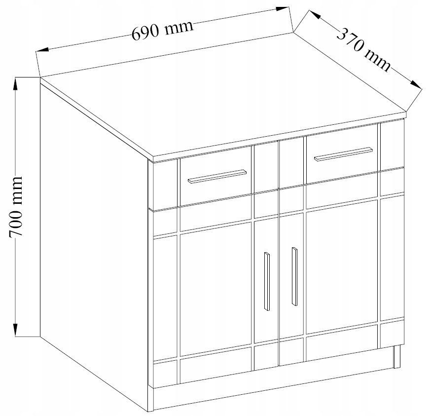 KOMODA AMAD Z SZUFLADAMI HIT!!! Kolekcja AMAD