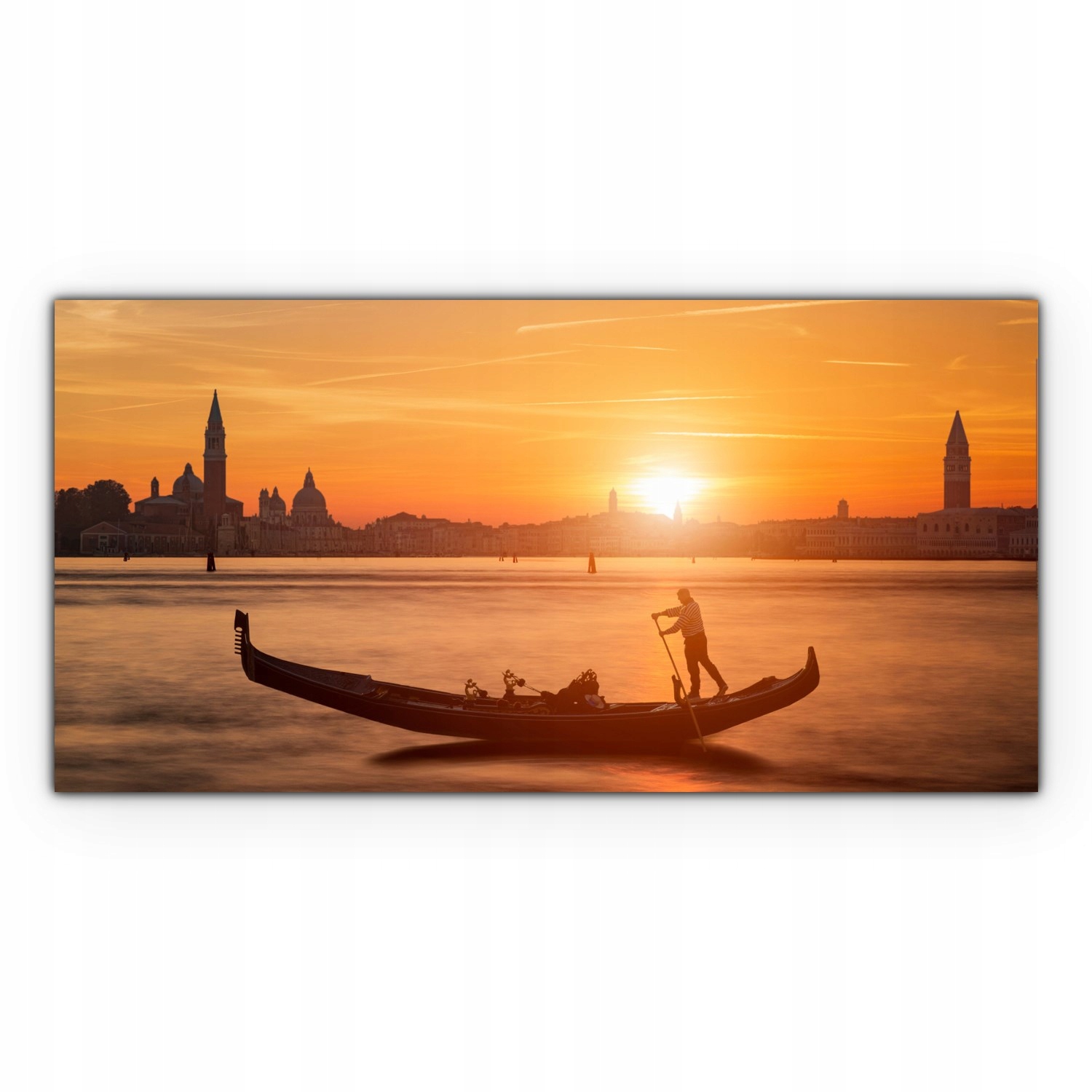 

Obraz płótno canvas 120x60 Wenecja Gondola Kanał