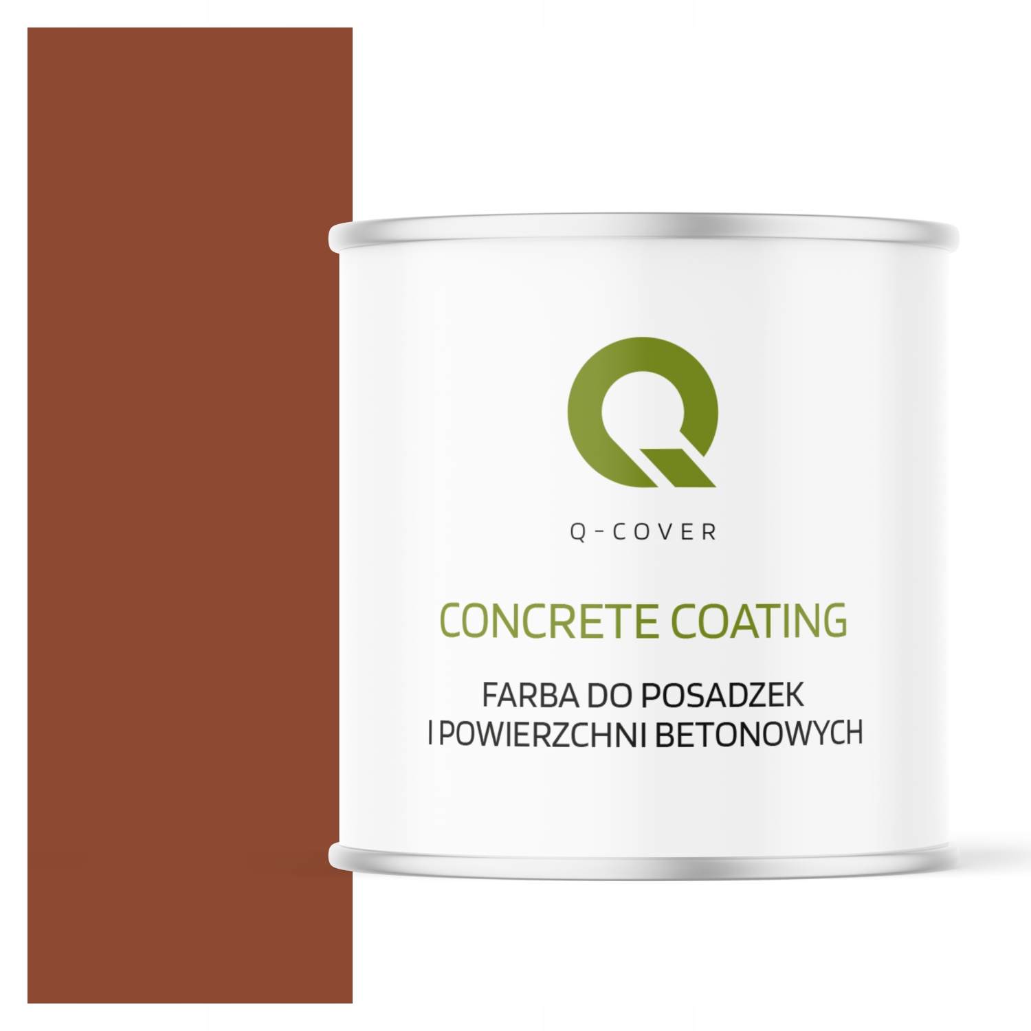 Farba Do Posadzek Betonowych Ochronna Odporna Betonu Ceglasty Ral 8004 2.5L