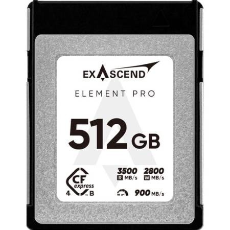 Paměťová karta Exascend Element Pro CFexpress B 4.0 512GB