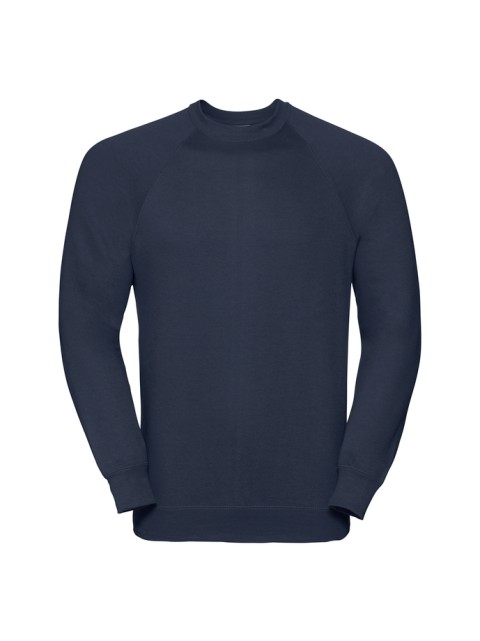 Pánská mikina Raglan Russell French Navy 3XL