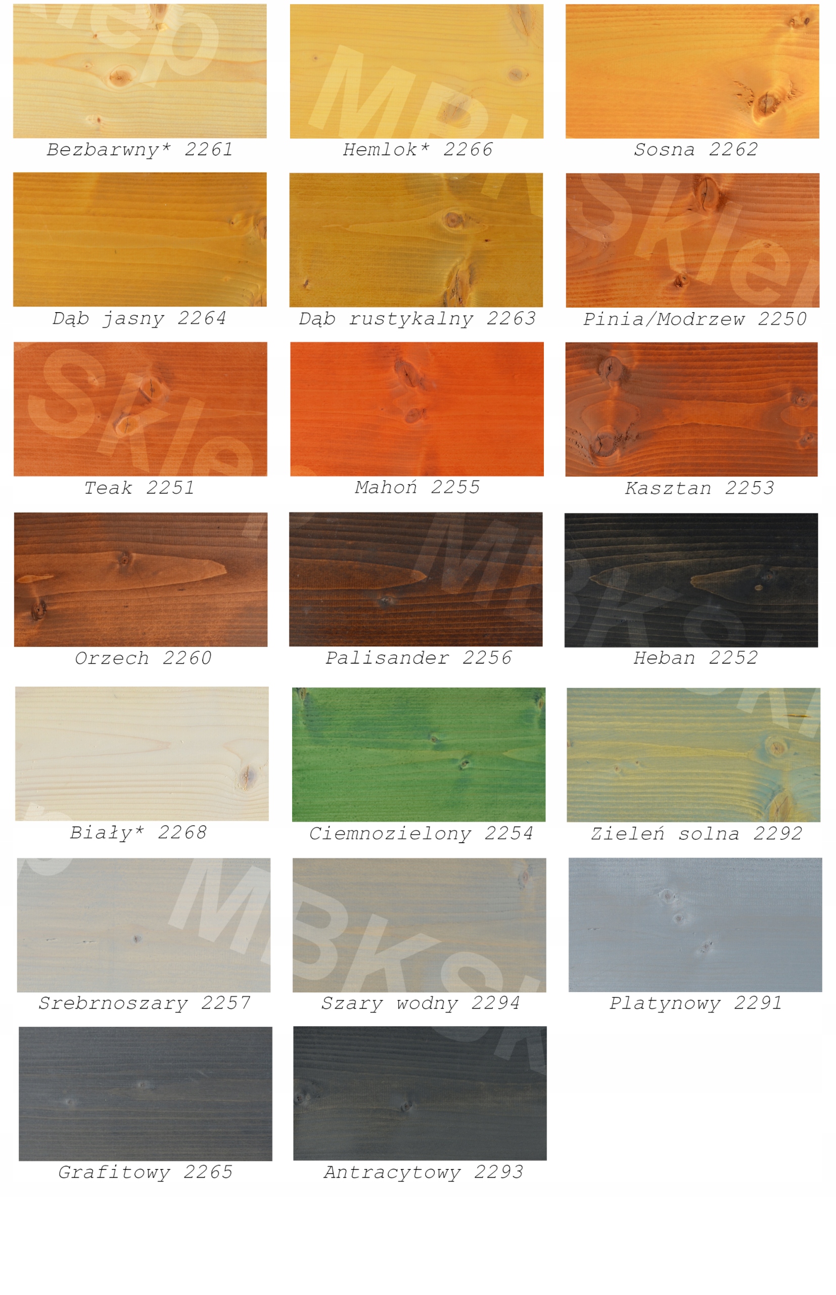 Remmers HK-Lasur impregnat do drewna 2,5L Kolor Marka Remmers