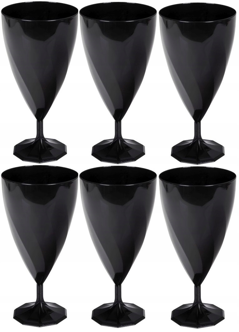 

Kieliszki do Wina Plastikowe Party 200 ml 6 szt.