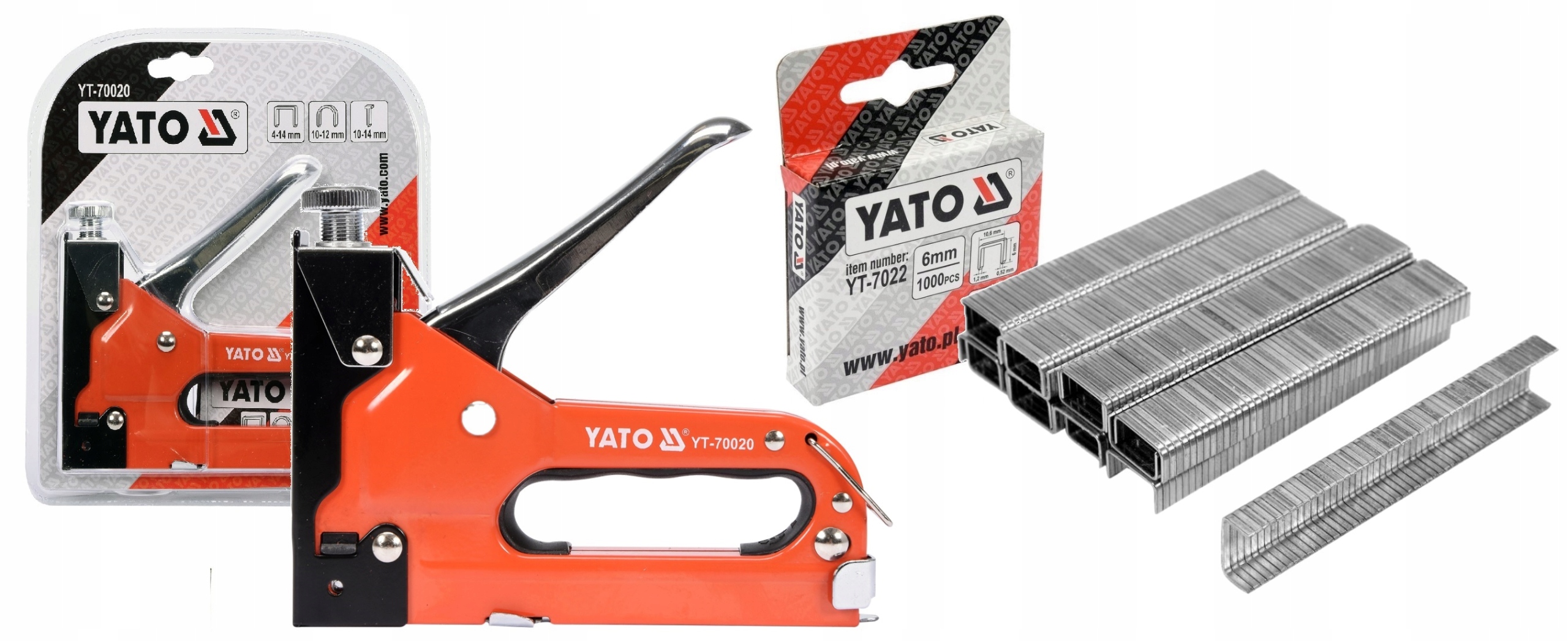 

Zszywacz Taker Tapicerski Zszywki Yato YT-70020
