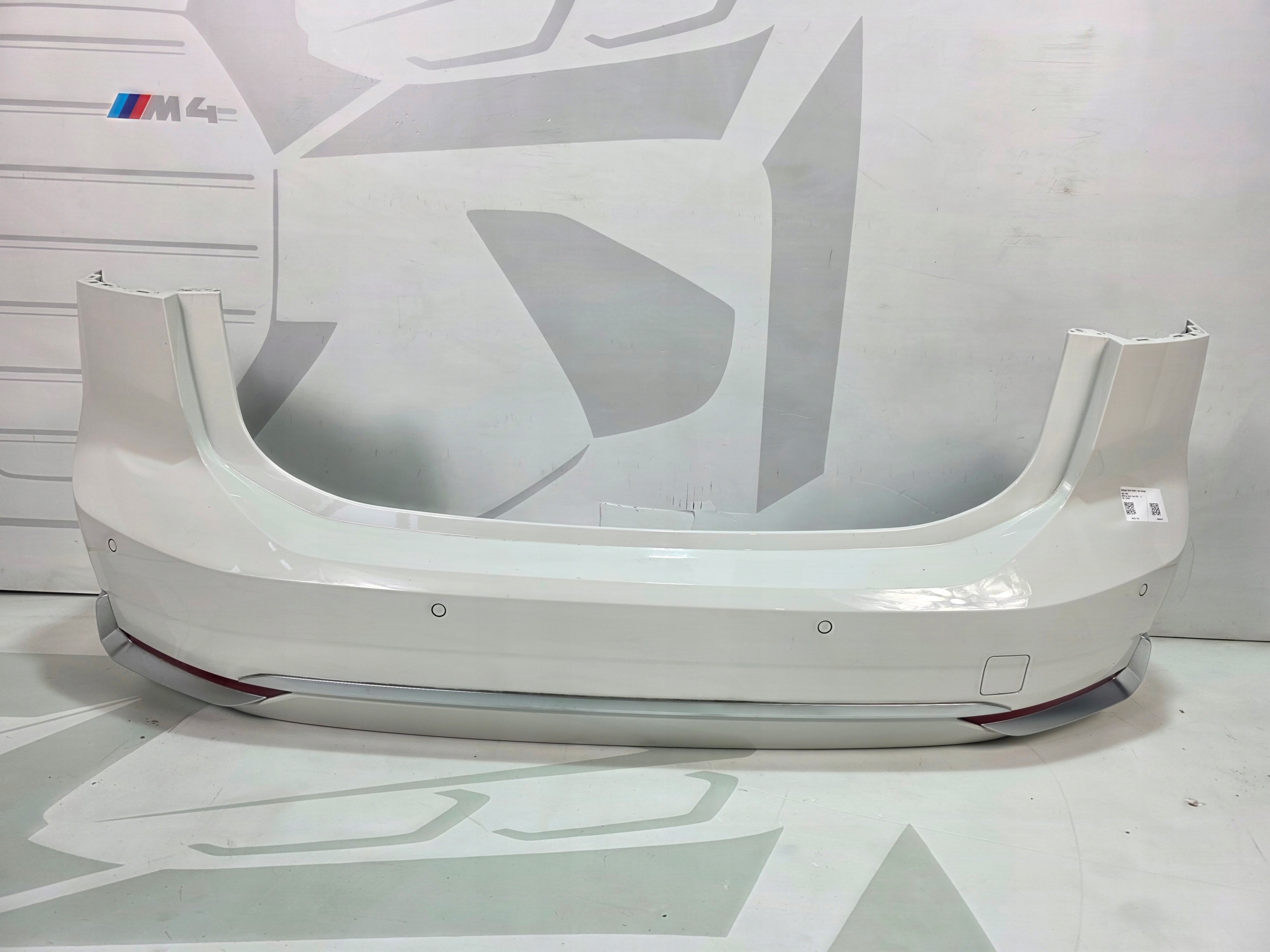 bumper rear BMW 2 U06 6XPDC A300 ALPINWEISS