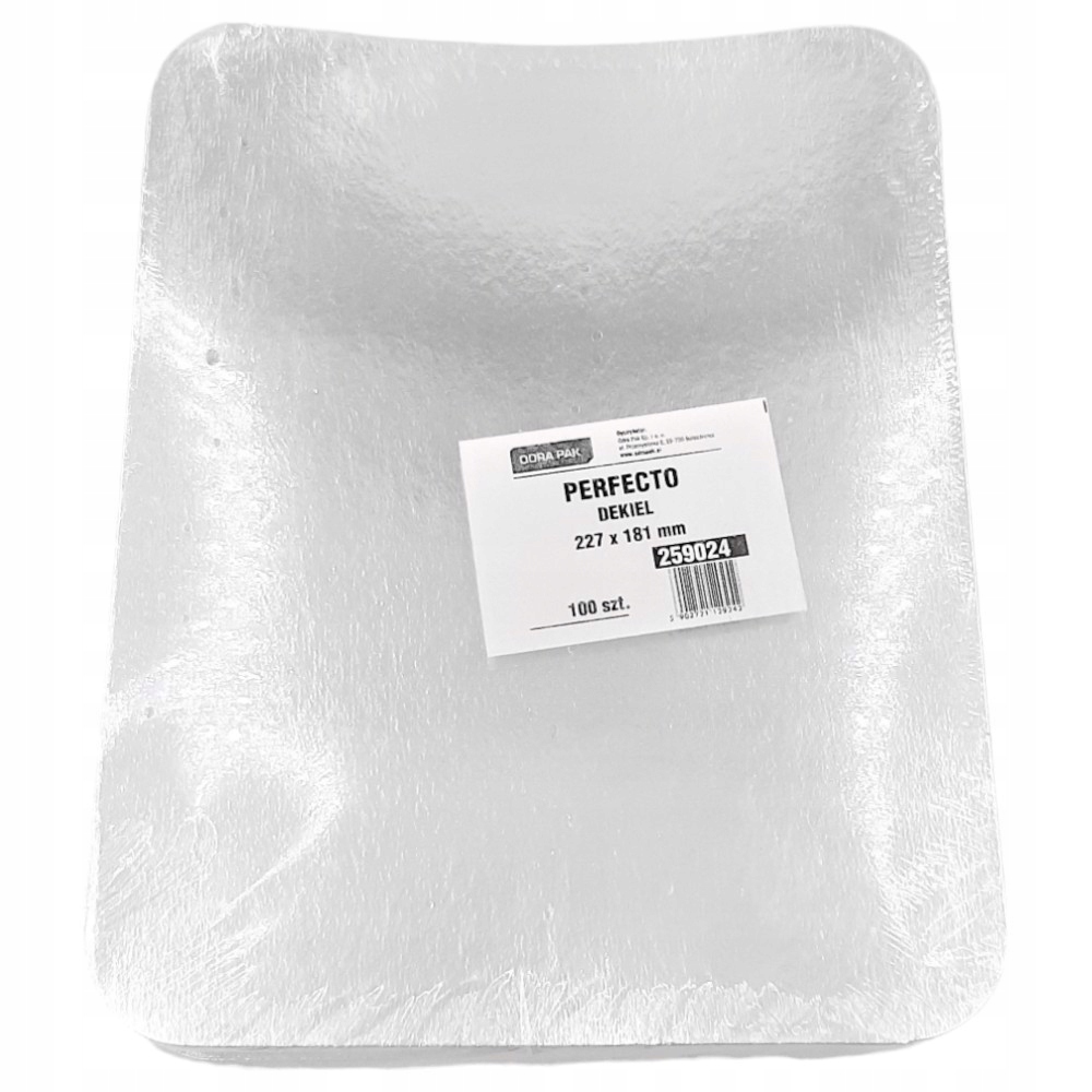 Pojemnik aluminiowy trójdzielny z pokrywką 100szt Kod producenta 15553