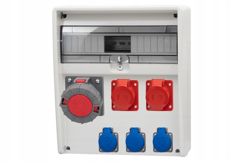Rozdzielnica Ulisse 17M 2x32A 5p, 63A 5p, 3x230V /17 modułów/ IP44