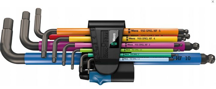 

Wera Hex-Plus imbusy trzpieniowe 950 9el. 05022210