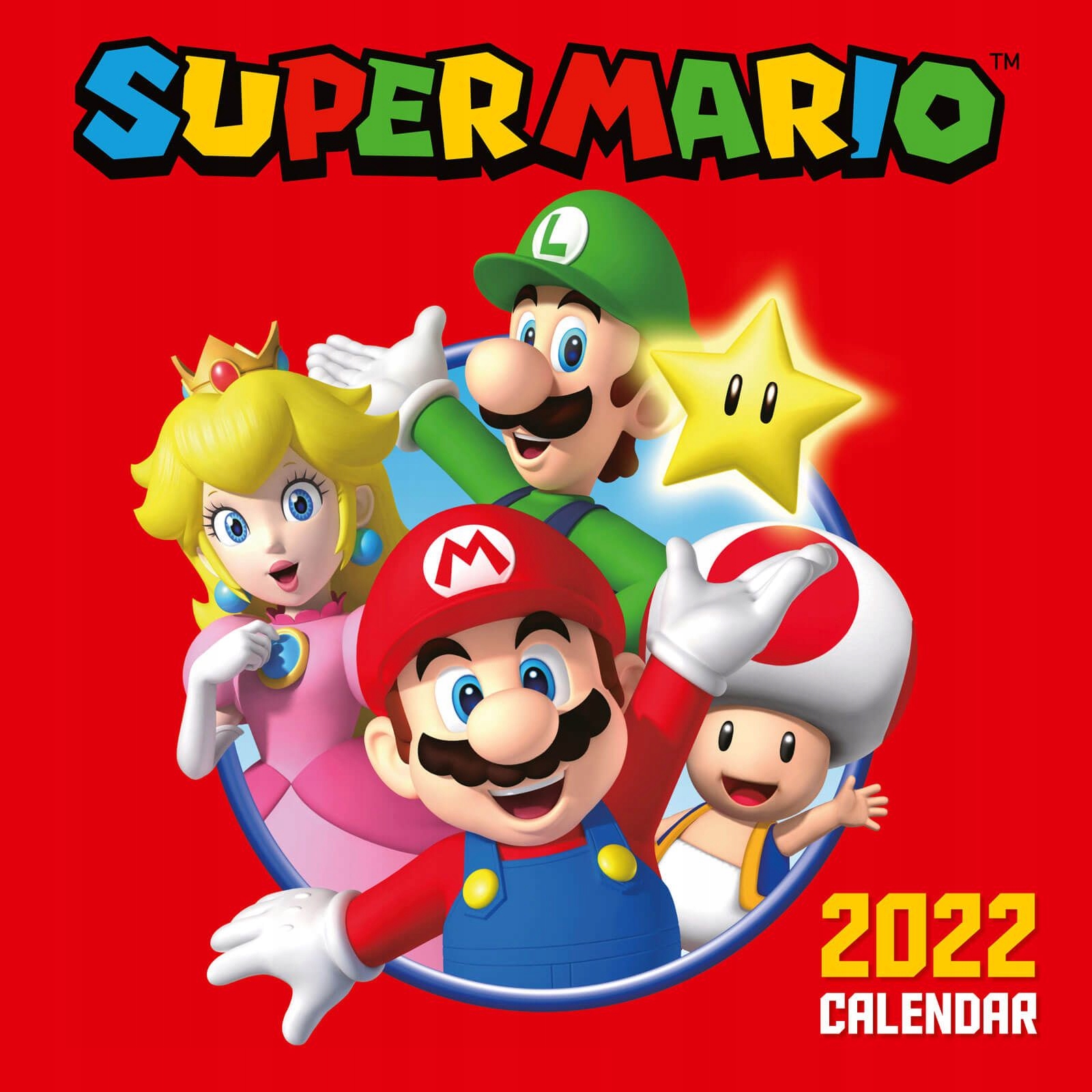

Kalendarz dla dzieci Mario na 2022 rok