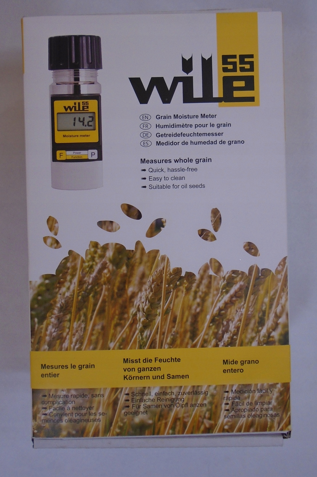 Miernik wilgotności do zbóż ziaren tester WILLE 55 Marka Wile