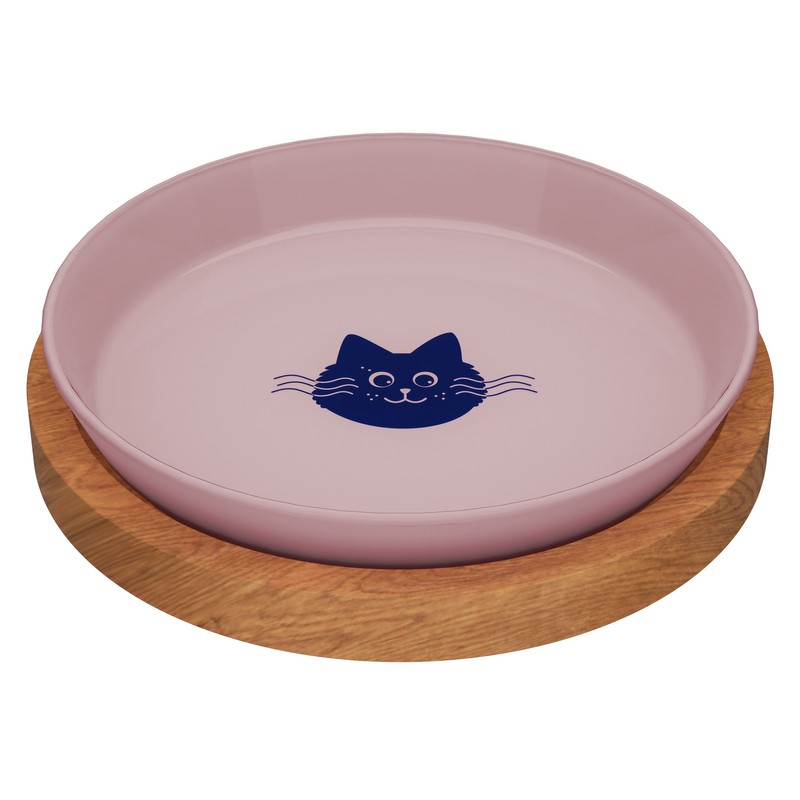 

Animal Island Talerzyk dla kota S Różowy