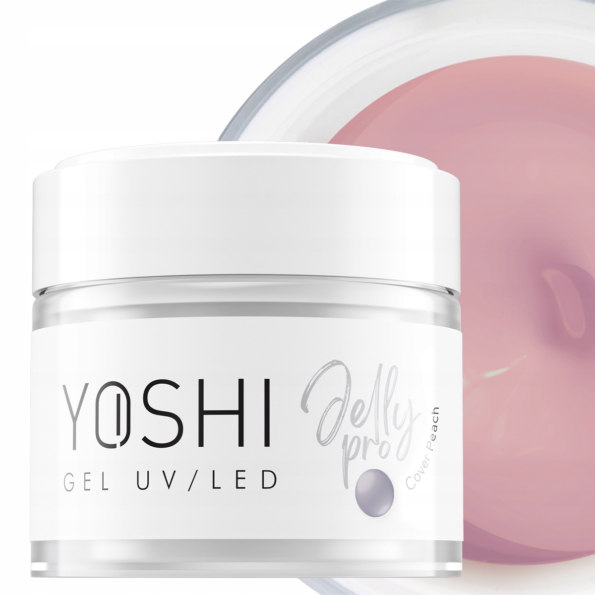 YoshI Jelly Pro Builder Gel Stavební Gel Cover Peach 50 ml