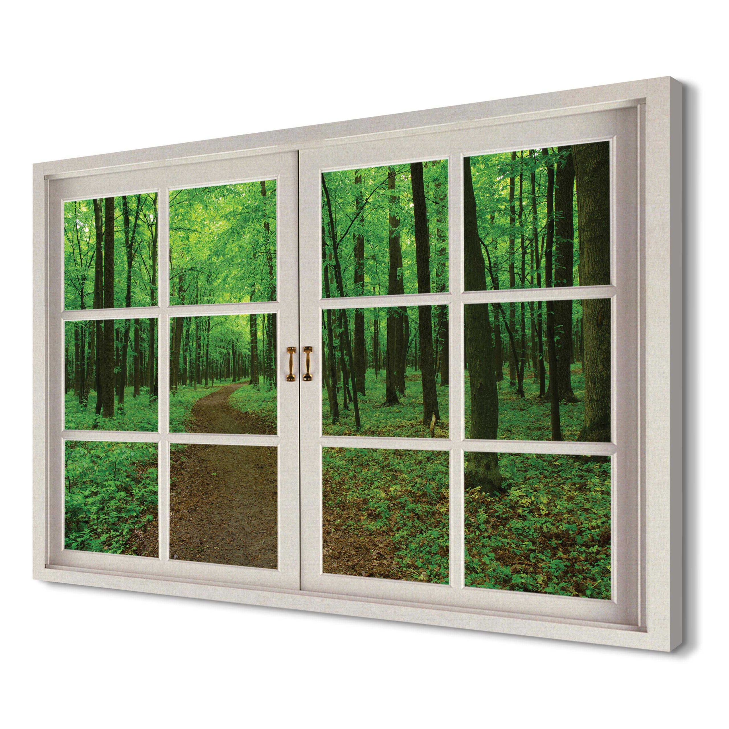 

Zielony las do kuchni 120x80 Foto obraz na płótnie