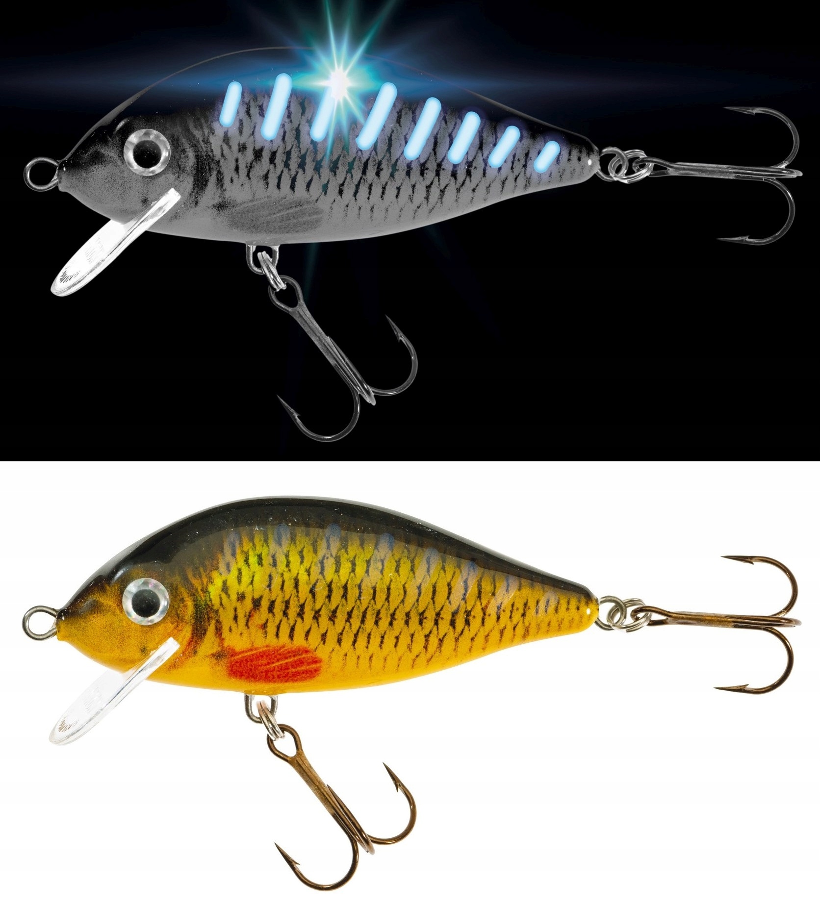 8cm 13g Wobler Jaxon Holo Select Uv Karaś C