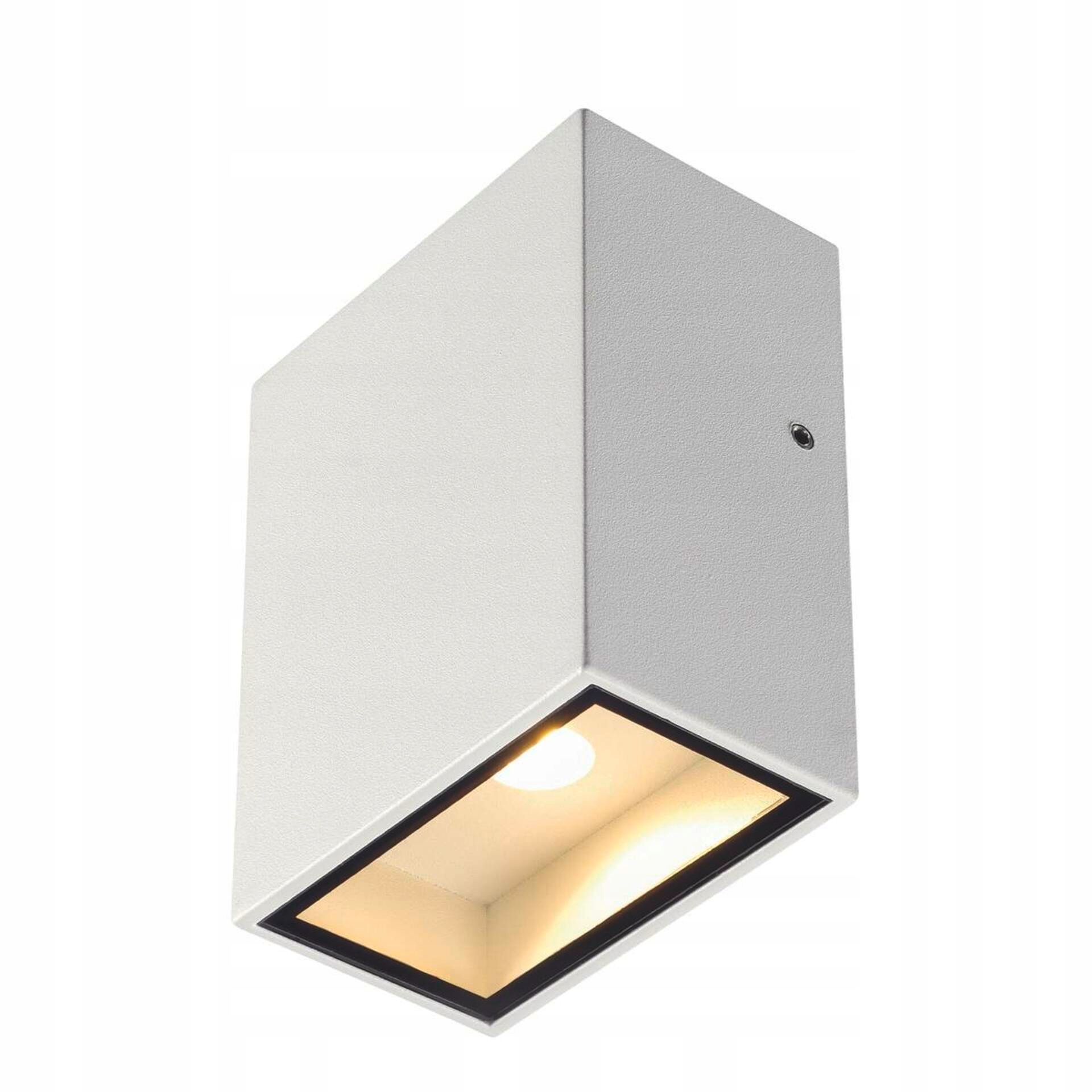 Nástenné Led svietidlo Slv Big White Quad 1 XL 4,5 W IP44 biele 3000K