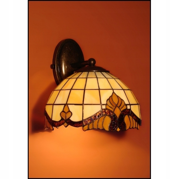 Nástenná nástenná lampa vitráž Classic 23 cm