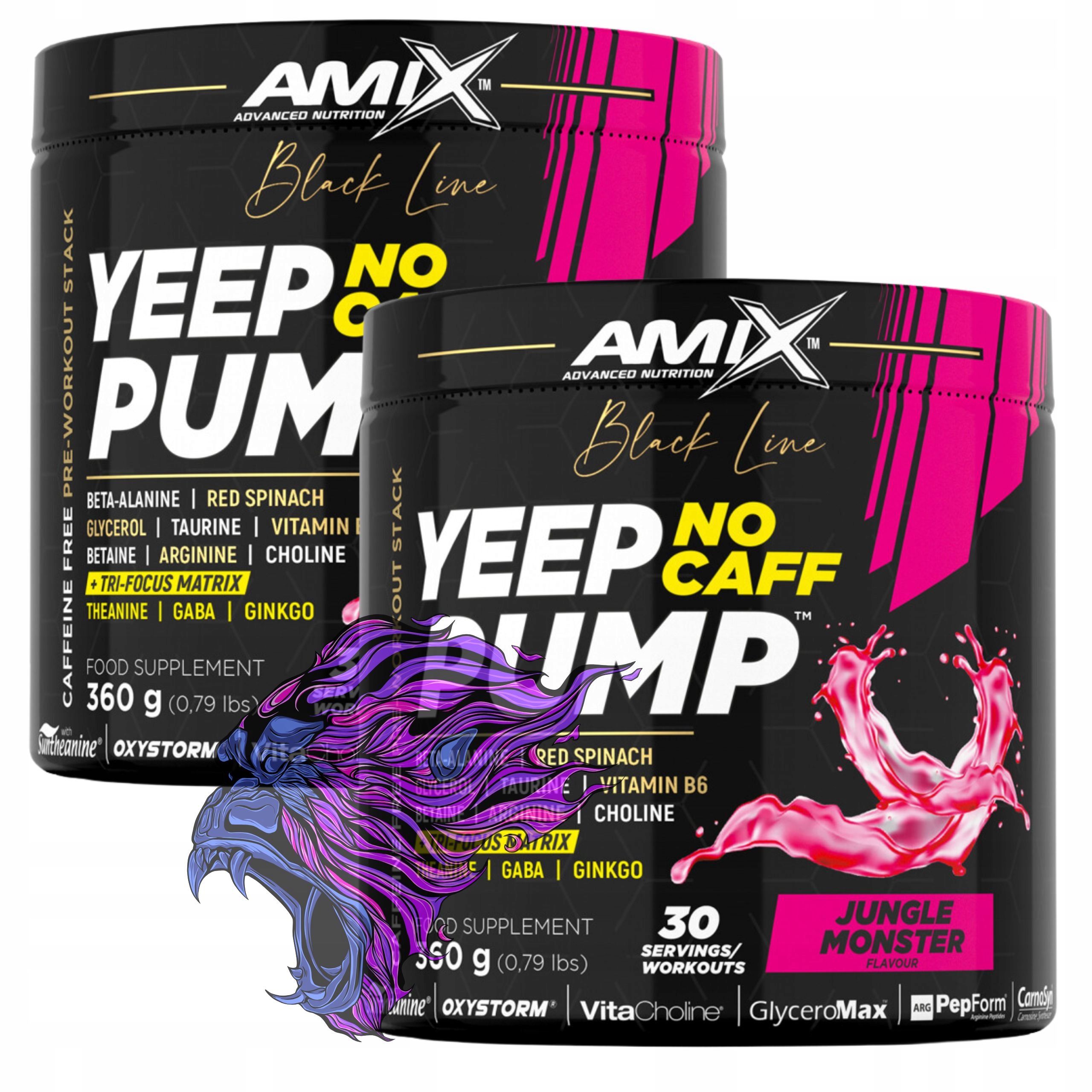 Preworkout Bez Kofeinu Předtréninková pumpa Soustředění Pevnost Síla