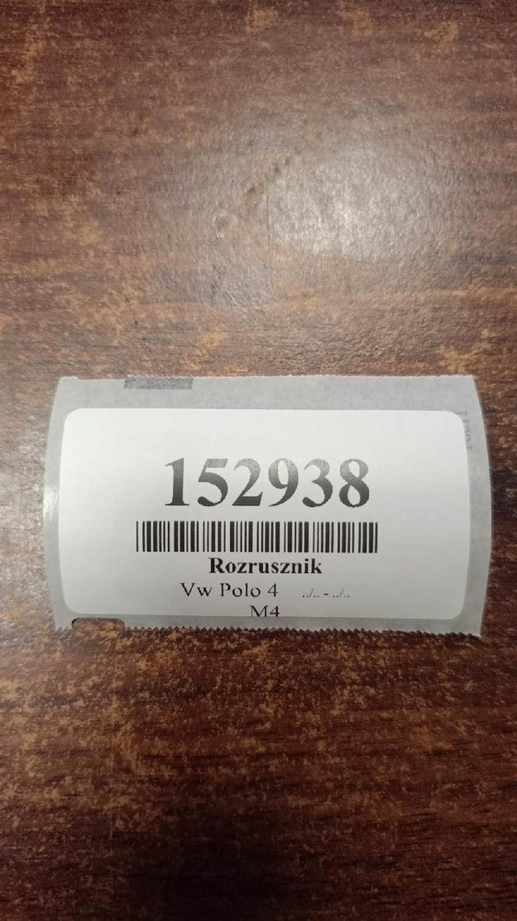 VW POLO IV 1.4 TDI starter 02A911023R