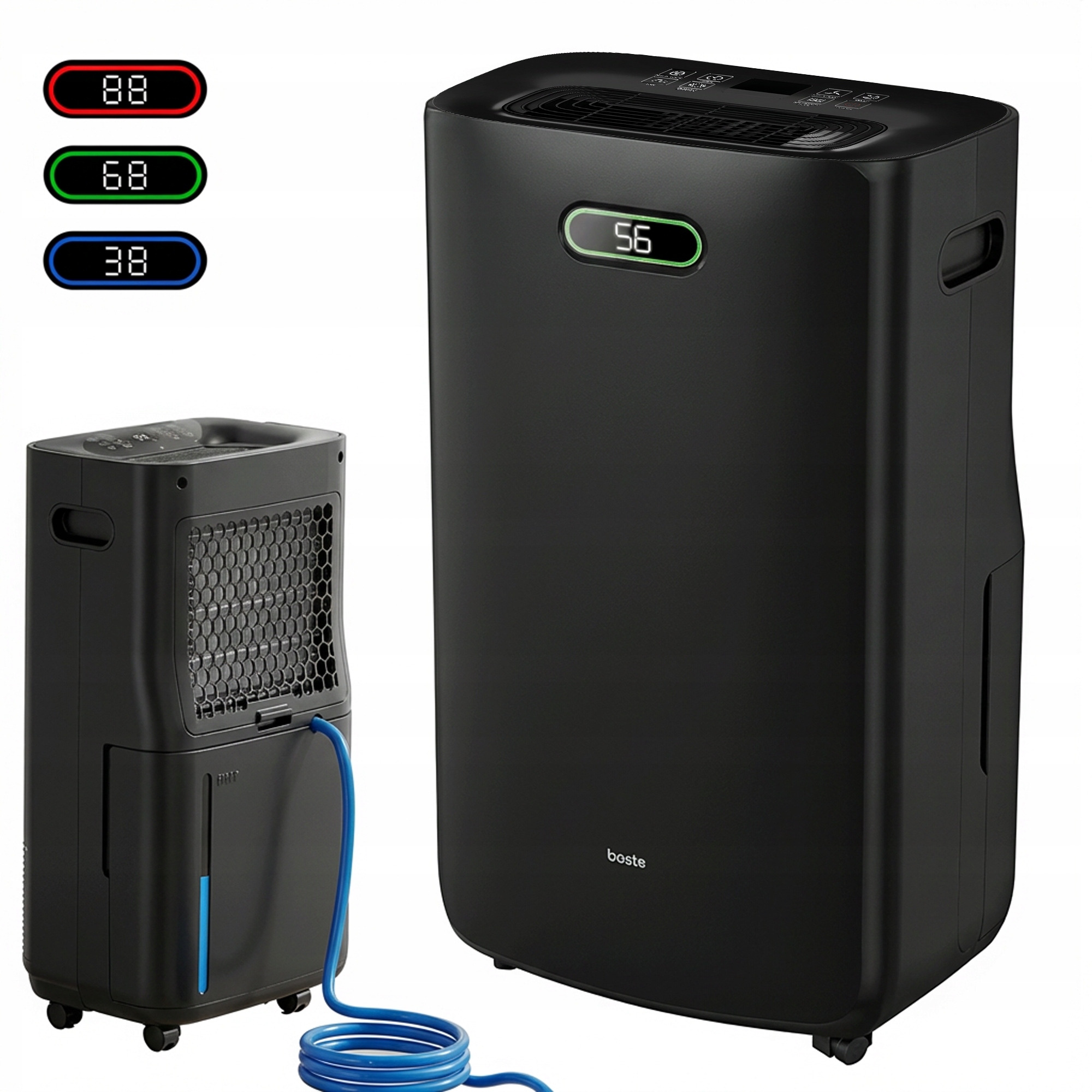 Osuszacz Powietrza Boste Pochłaniacz Wilgoci 20L 6,5L Higrostat Led Hepa 13