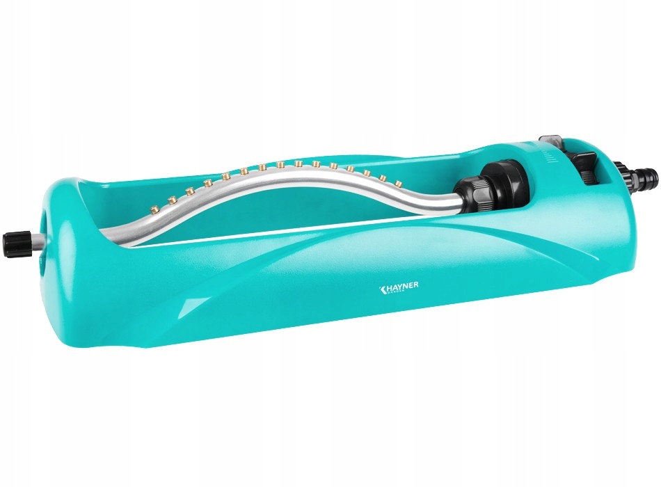 ZRASZACZ OGRODOWY LINIOWY OSCYLACYJNY DO TRAWNIKA AŻ = 15 DYSZ MOSIĘŻNYCH Marka Khayner garden