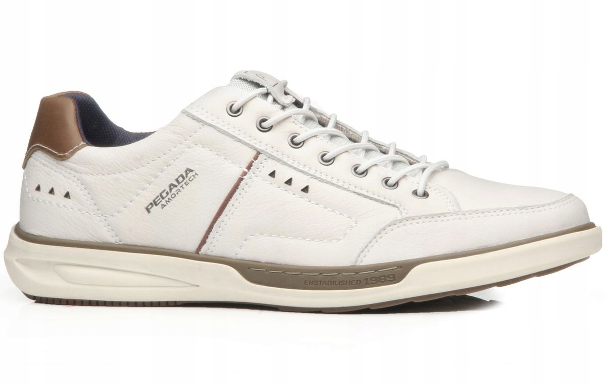 Béžové pánské polobotky s ležérními tenisky Pegada 111102-04, velikost 43