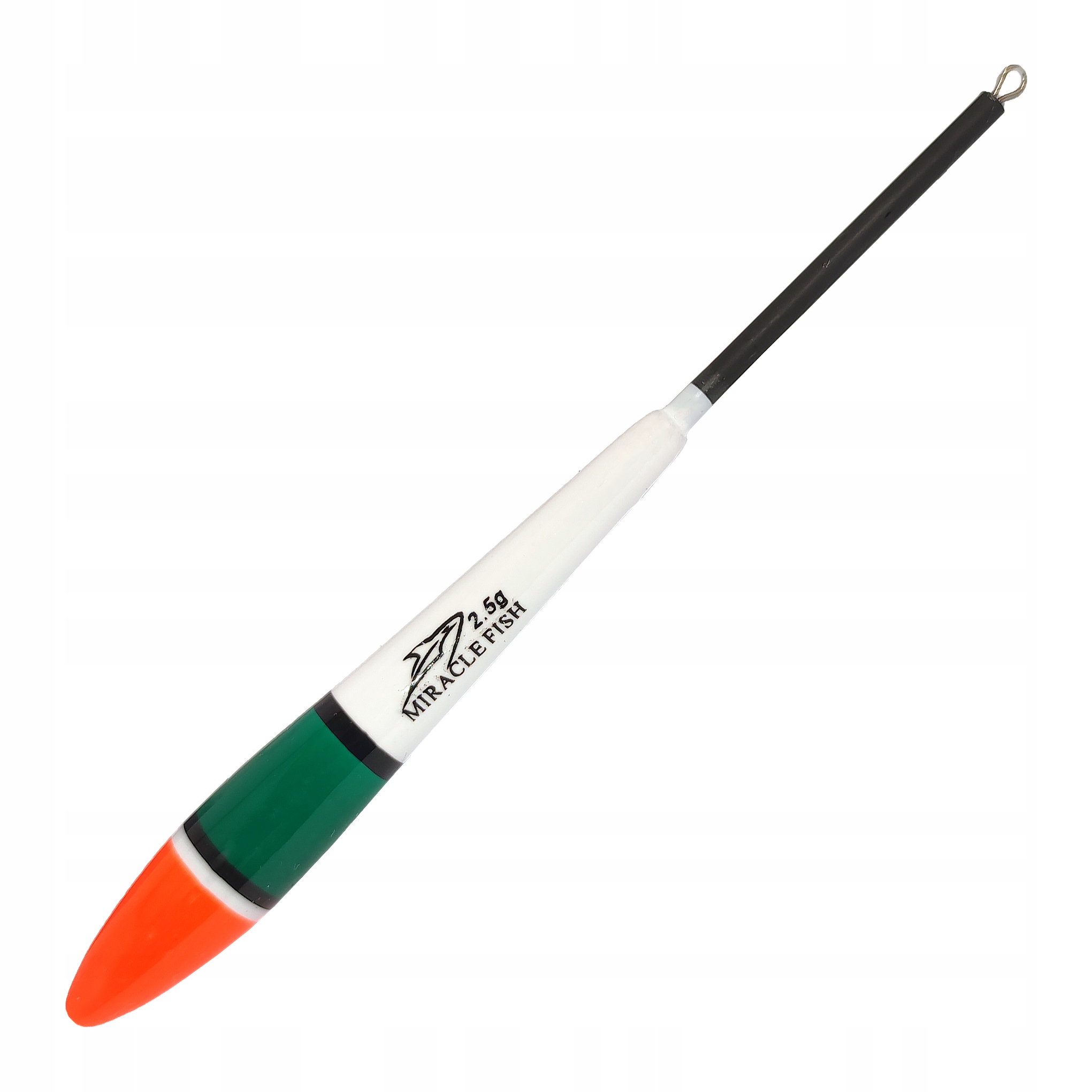 Spławik przelotowy rzeczny z dolnym mocowaniem 13cm 2,5g 1szt