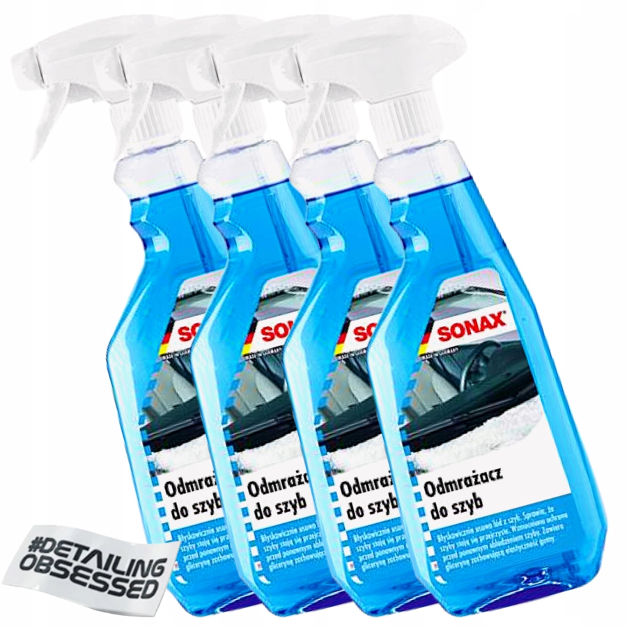 

Odmrażacz Do Szyb Sonax 4 x 500ml