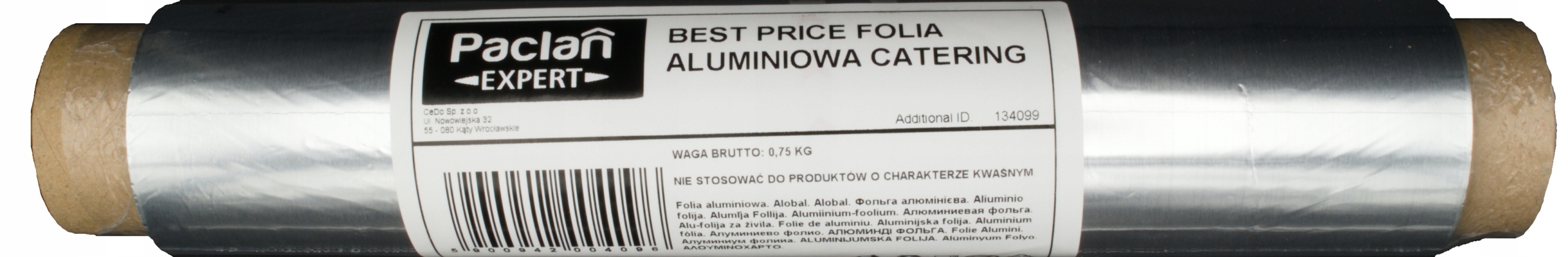 

Paclan Folia Aluminiowa 60m Catering Gruba Mocna