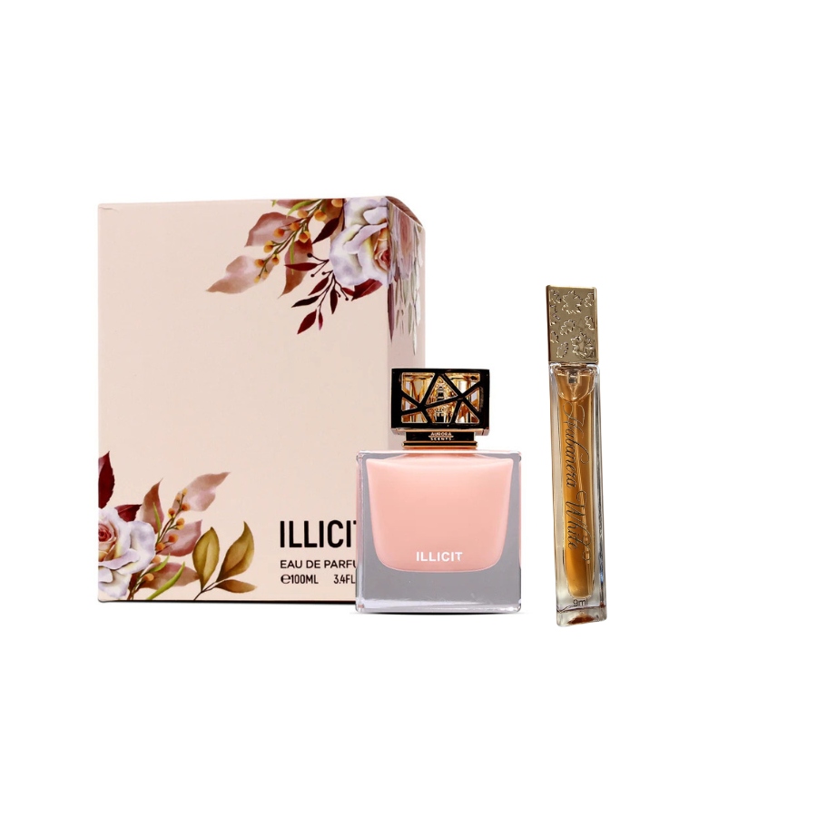 Illicit 100 ml Edp parfémovaná voda pro ženy Habanera White Edp 9 ml