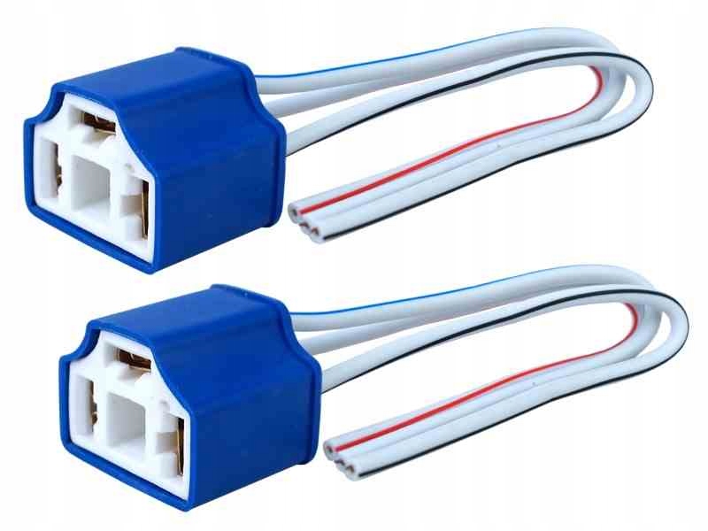 KOSTKA ZŁĄCZKA ŻARÓWKI H4 GNIAZDO ceramiczne 2 szt