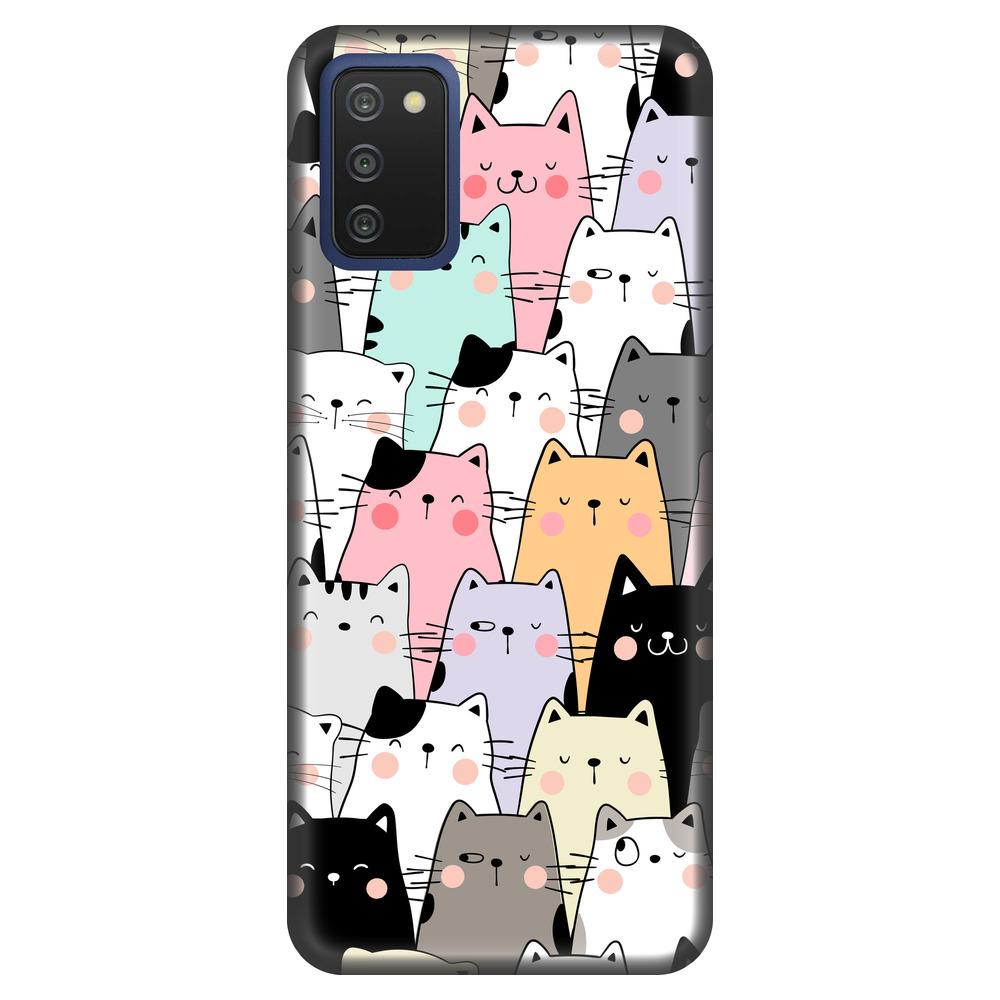 

Etui do Samsung Galaxy A03s Kolorowe Koty