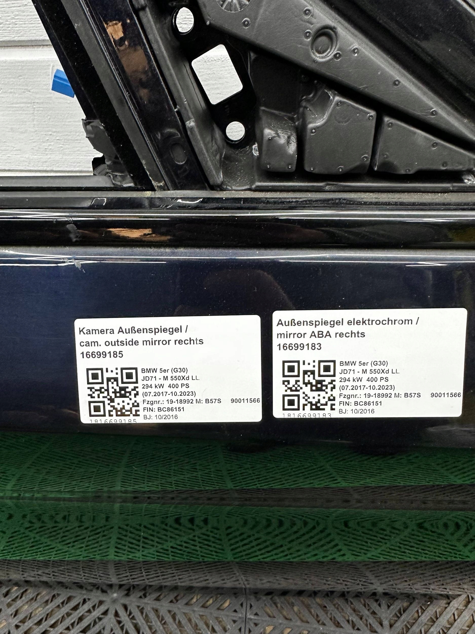 dvere predné predok BMW 5 G30 G31