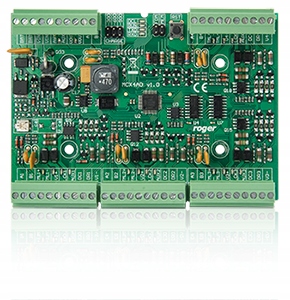 Expandér MCX4D Roger pre systém kontroly prístupu Racs 5, 4 prechody