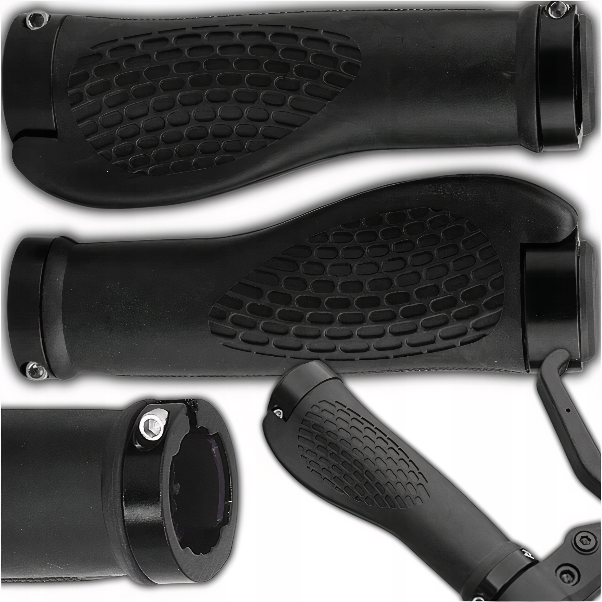 CHWYTY GRIPY ROWEROWE RĄCZKI DO KIEROWNICY ROWERU Marka Modeus