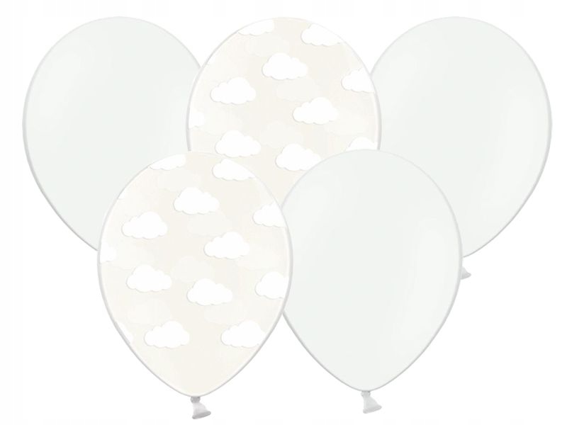 

Balony Ślubne Bukiet Balonów Chmurki 5szt