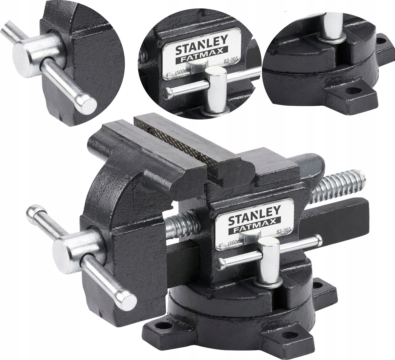 

Imadło Ślusarskie Maxsteel Obrotowe 100mm Stanley