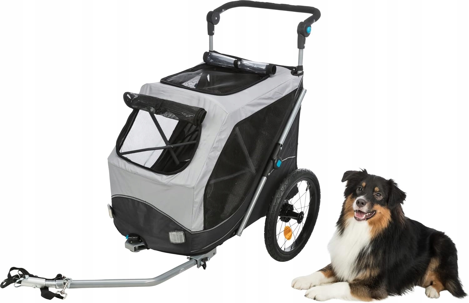 Przyczepka rowerowa dla psa do 22 kg Trixie 12796