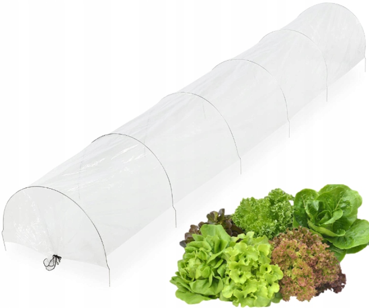 

Tunel Foliowy Szklarnia Ogrodowa przezroczysty 3m