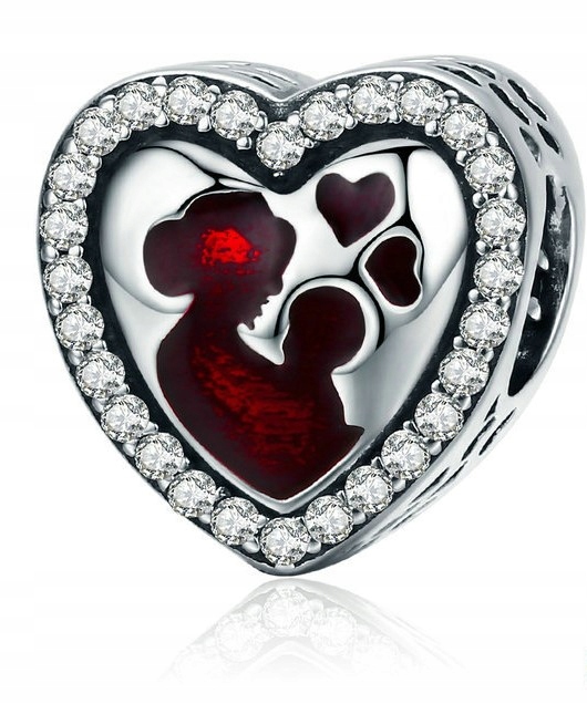 

Charms Serce dla Mamy Zawieszka Srebro 925 Venus