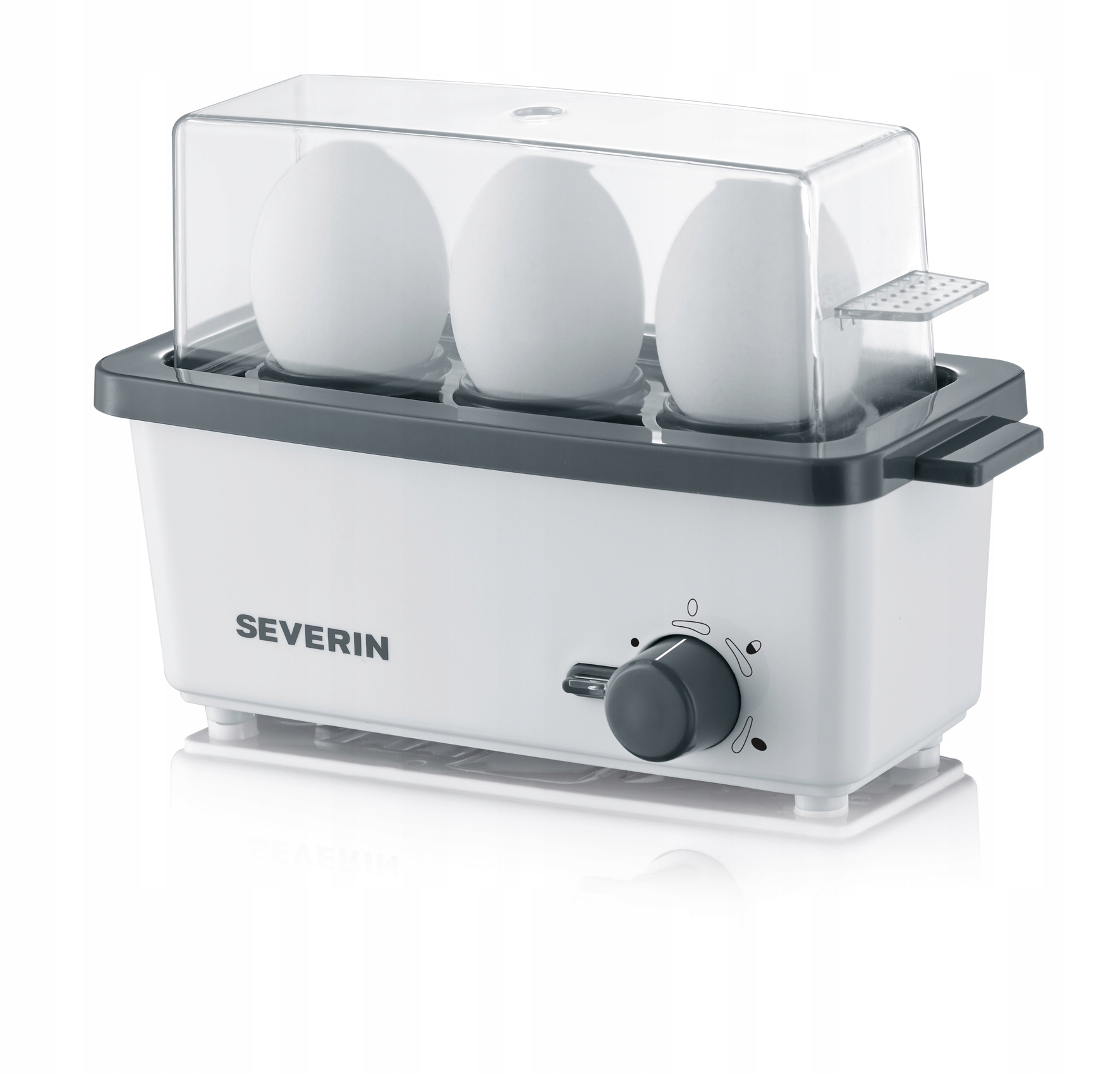 

Jajowar Severin 3161 Alarm, Regulacja, Na 3 jajka