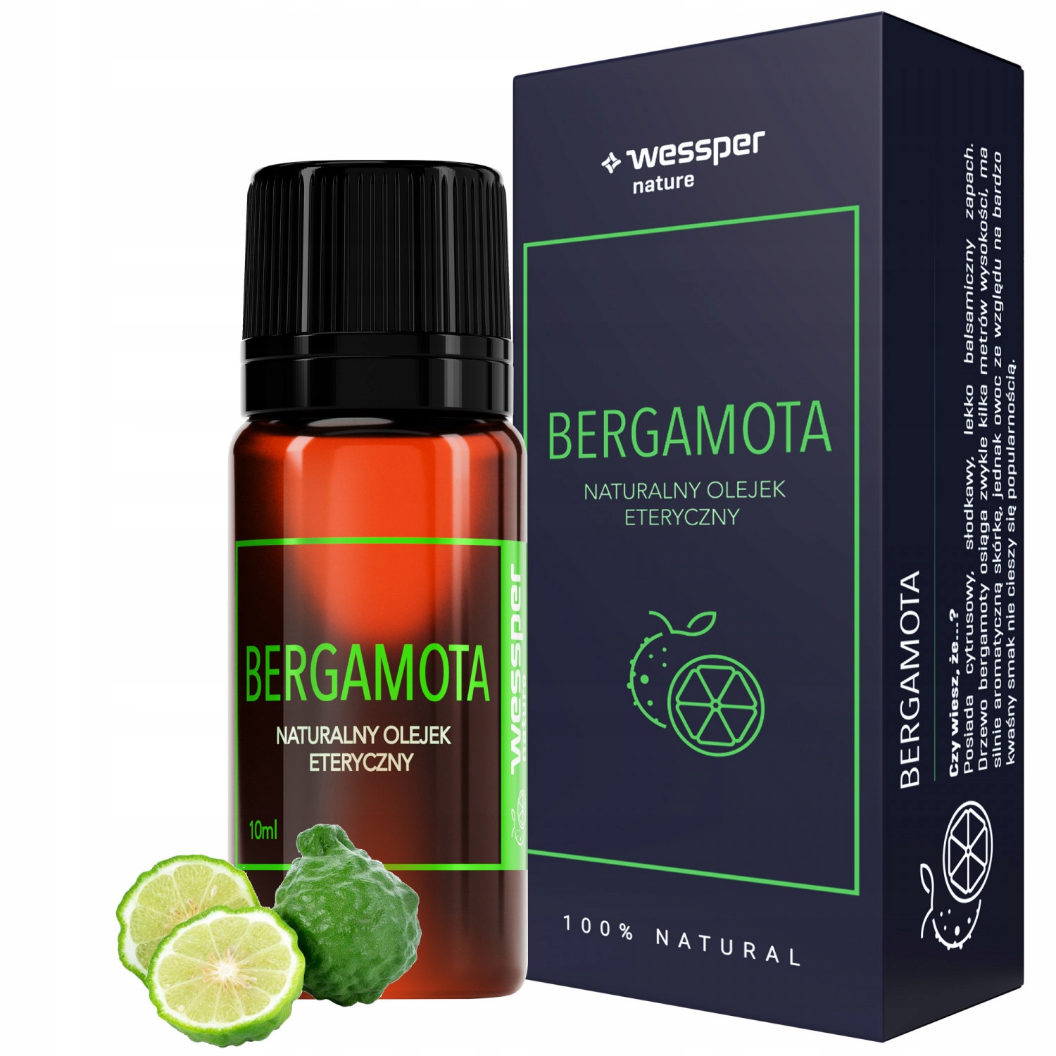 

Olejek Eteryczny Bergamotka 100% Naturalny 10ml