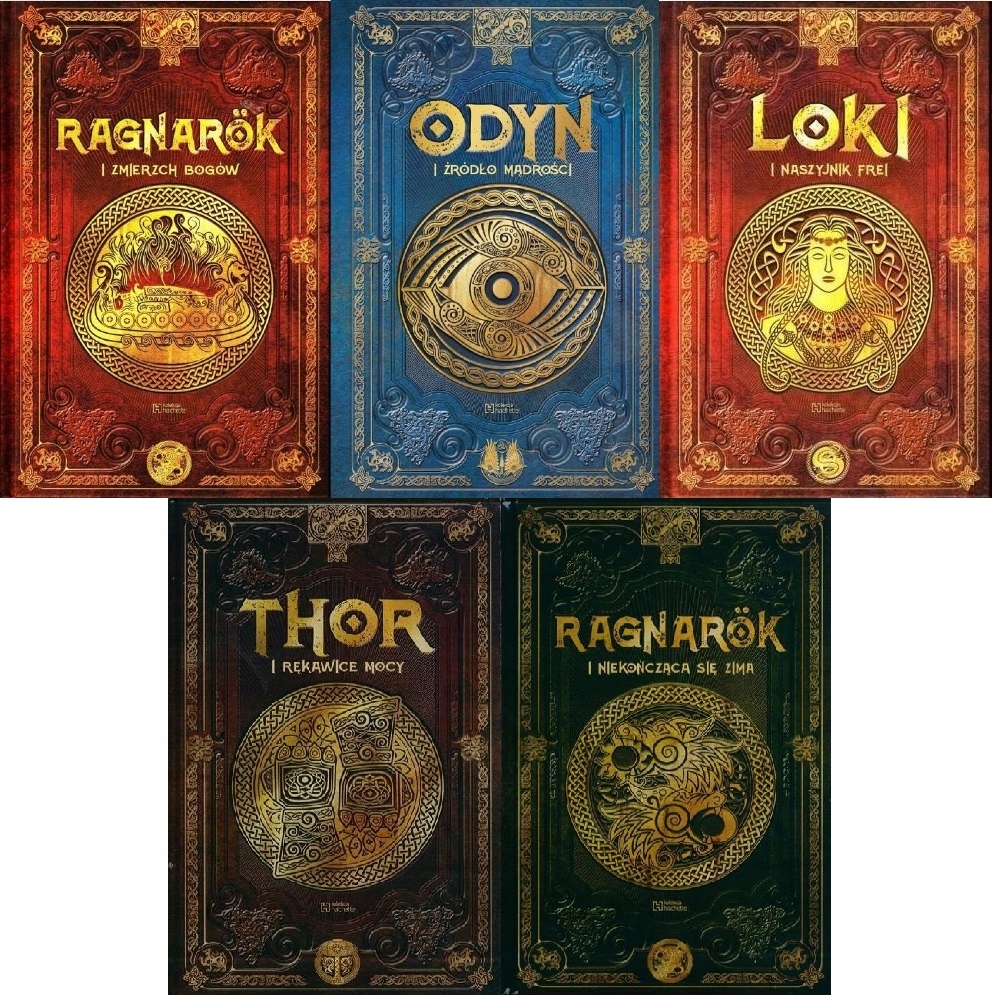 

Pakiet Mitologia Nordycka Tomy 6-10 Odyn Thor Loki