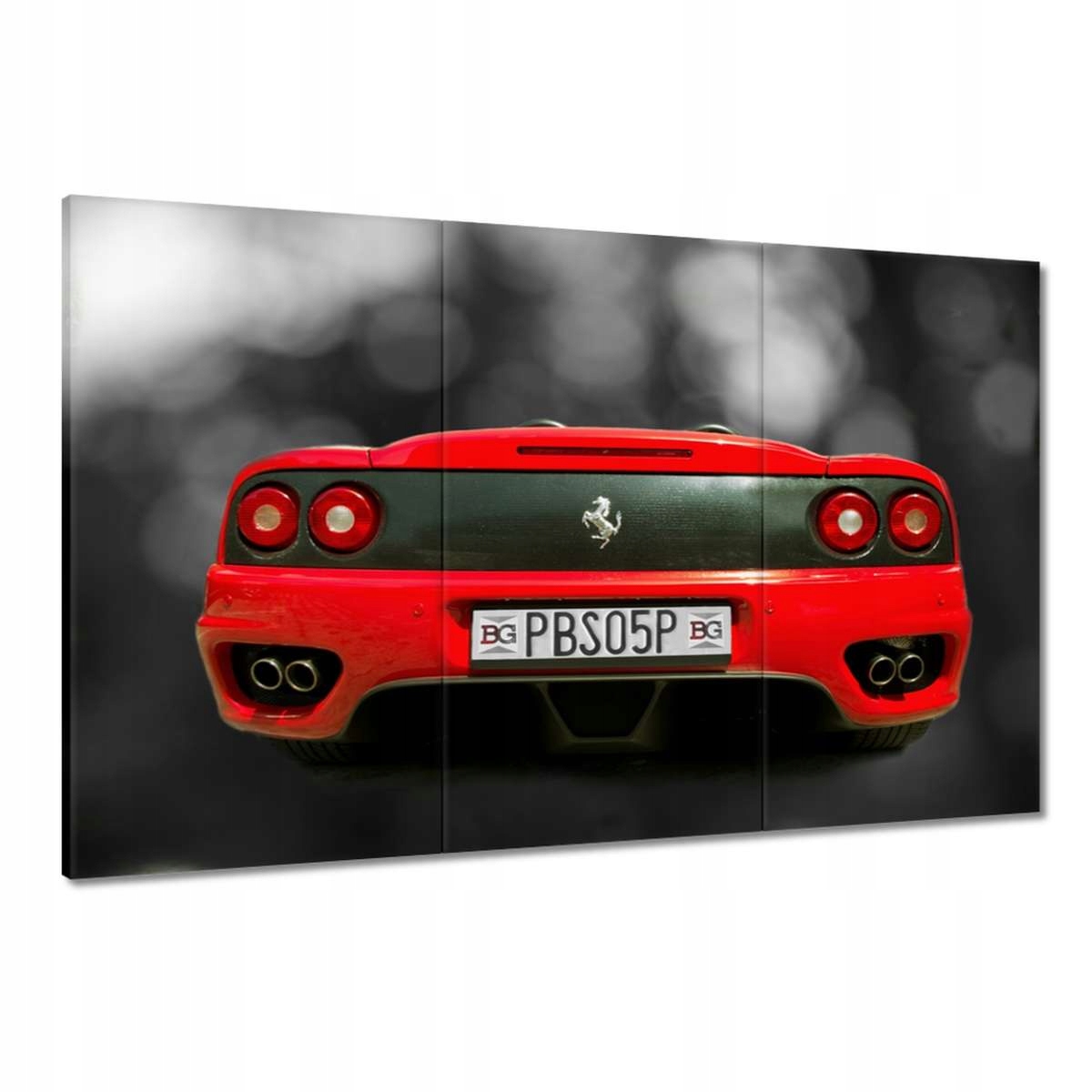 Obrazy 120x80 Červené Ferrari