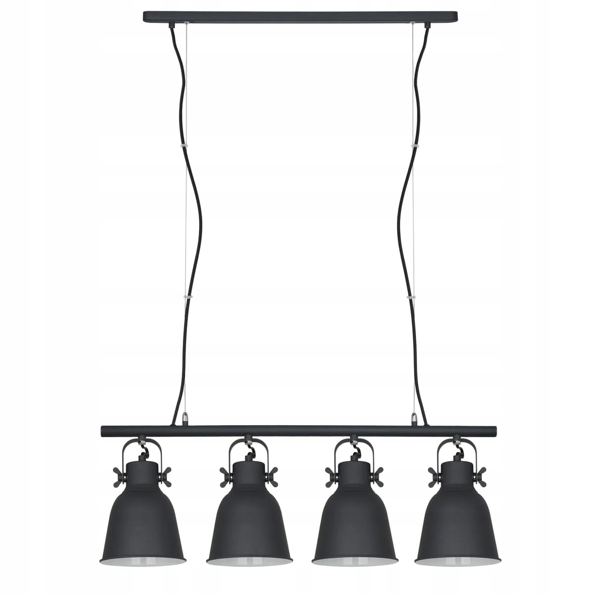 Závesná lampa Italux Lavare Led škandinávska biela