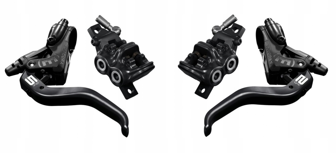 Hamulce do roweru Magura MT5 oryginał zestaw 2kpl Przód tył