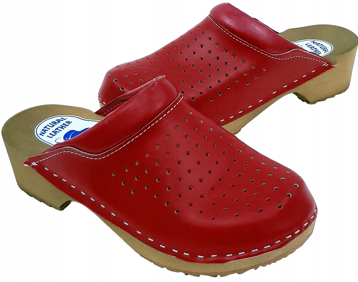 Chodaki Medyczne Drewniaki, Miękkie Podbicie *36* Rozmiar 36