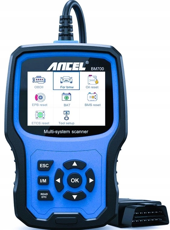 Rozhraní Diagnostický Tester Bmw Ancel BM700, polština OBD2