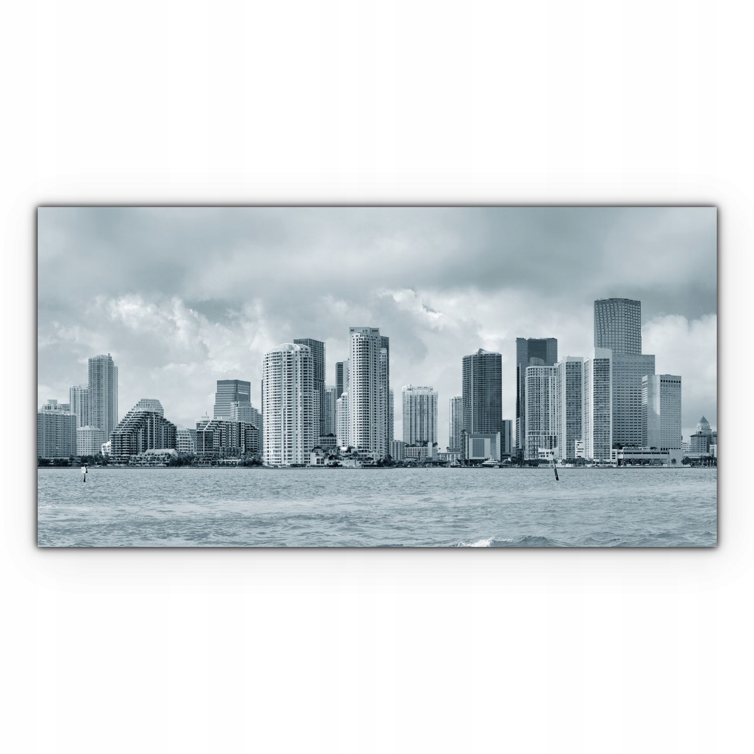 

Canvas płótno do sypialni 140x70 Miami Miasto Usa