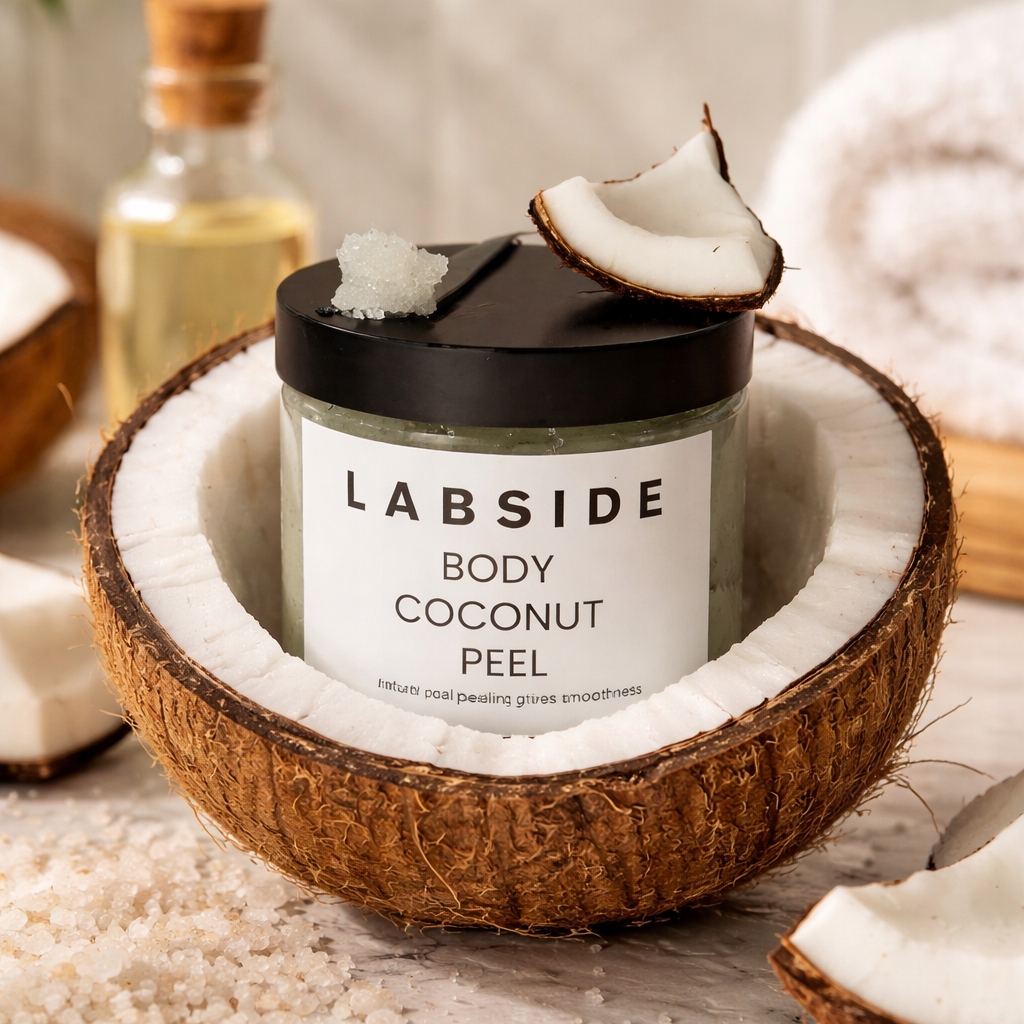 Body Coconut Peel Peeling solno cukrowy Kokos Labside