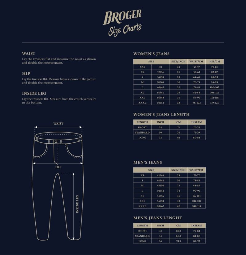 SPODNIE JEANS BROGER ALASKA SAND W28L34 Materiał jeans